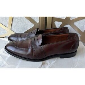 Allen Edmonds Westchester Men Brown Leather Penny Loafers Size 13 B slip on shoe